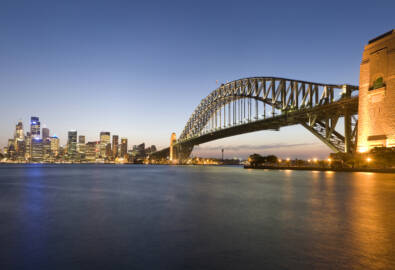 Sydney Harbour Evening Panorama