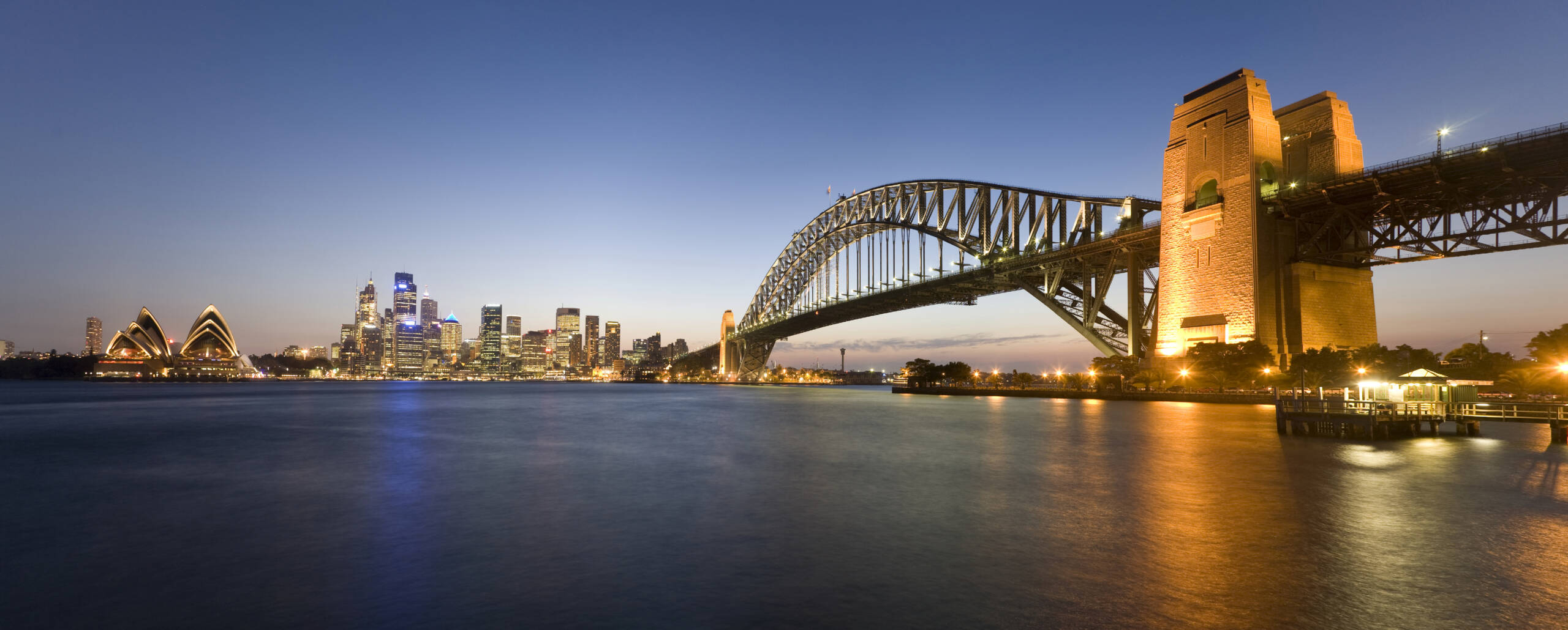 Sydney Harbour Evening Panorama