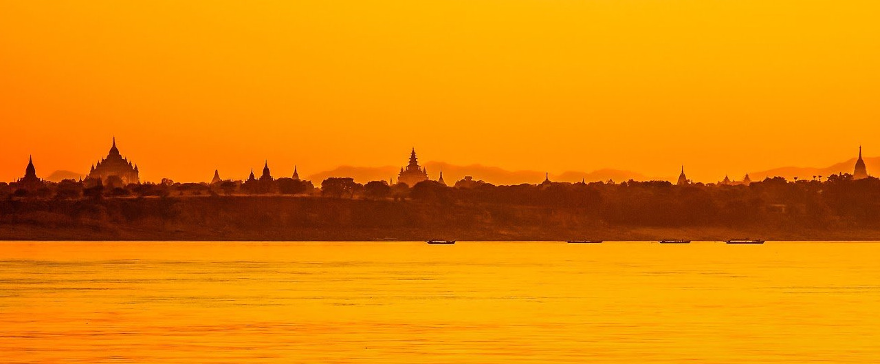 Myanmar, Pagoden Bagan Myanmar, Pagoden Bagan