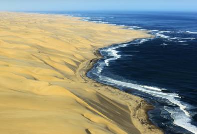 Namib Wüste an der Atlantikküste