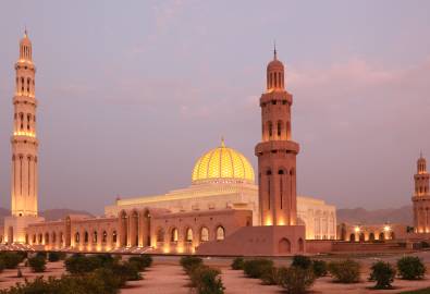 Muskat - Sultan Qaboos Moschee