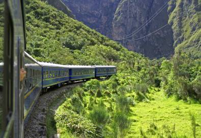 Vistadome Zug zum Machu Picchu
