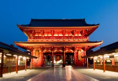 Sensoji-Tempel in Tokio, Japan
