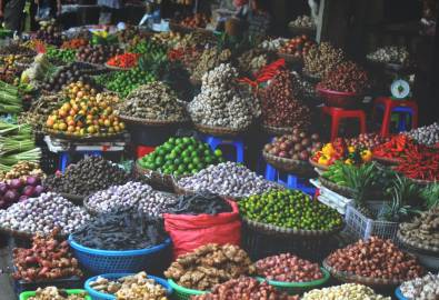 Gemüsemarkt - Vietnam