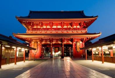 Japan Tokyo Tempel in Asakusa