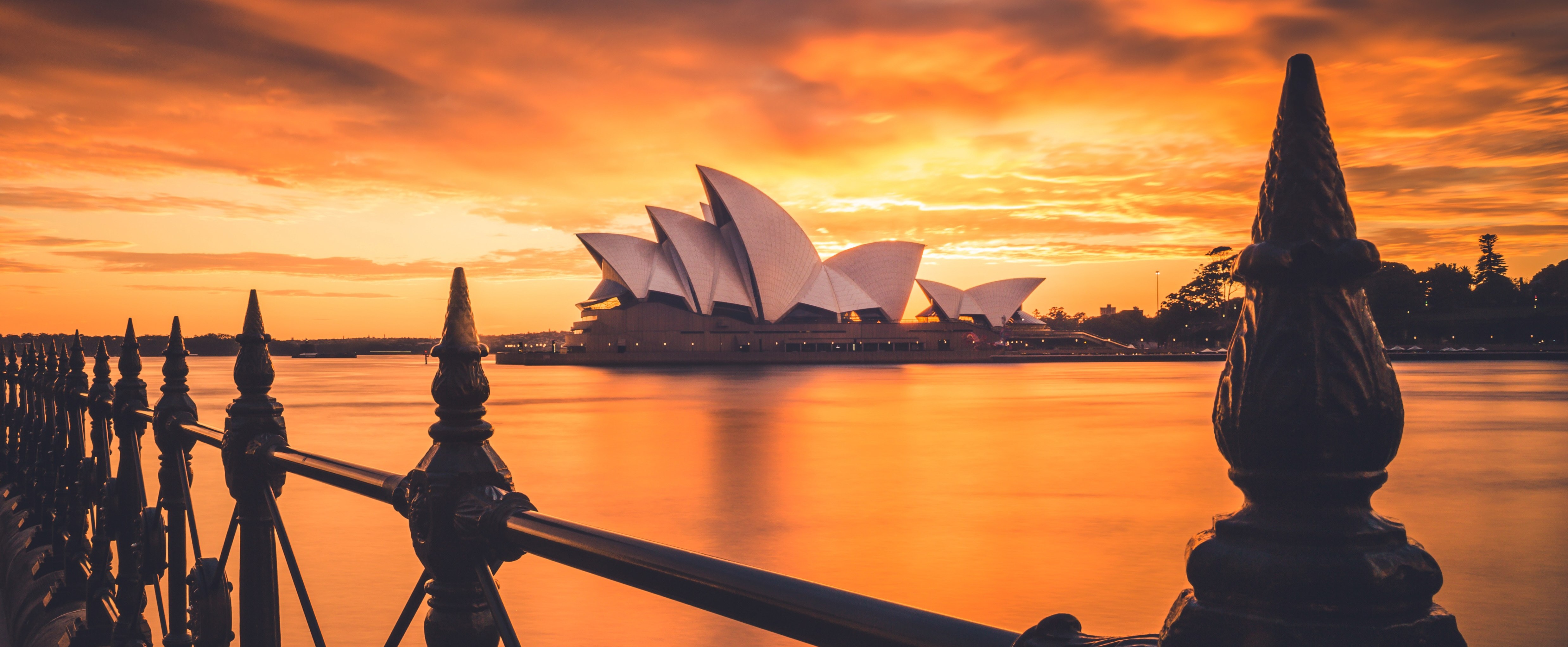 Sydney – Sydney Opera House – Dämmerung Sydney - Sydney Opera House - Dämmerung
