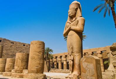 Karnak Tempel in Luxor, Ägypten