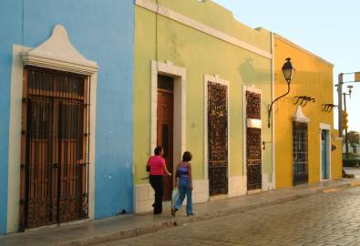 Mexiko Reise - Straßen von Campeche