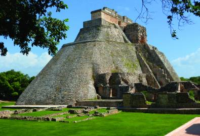 Mexiko Reise - Pyramide in Uxmal