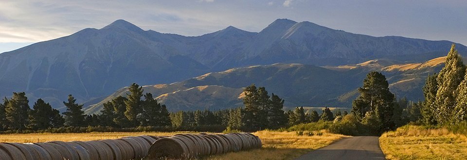 Neuseeland Road Southern Alps