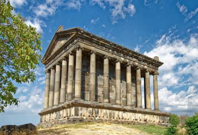 Der Tempel von Garni, vorchristlicher Tempel in Armenien